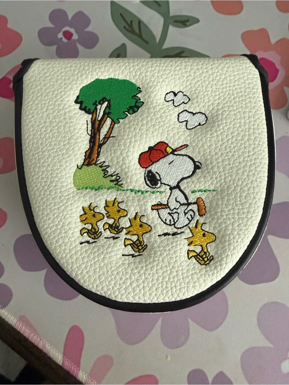 Peanuts Kids Snoopy & Woodstock Pouch putter cover